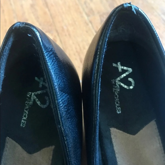 A2 Aerosoles Leopard Cheetah Print Wedge Heels 8 - Picture 4 of 8